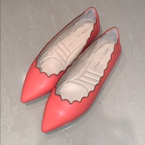 NWT CORAL FLATS SZ 6